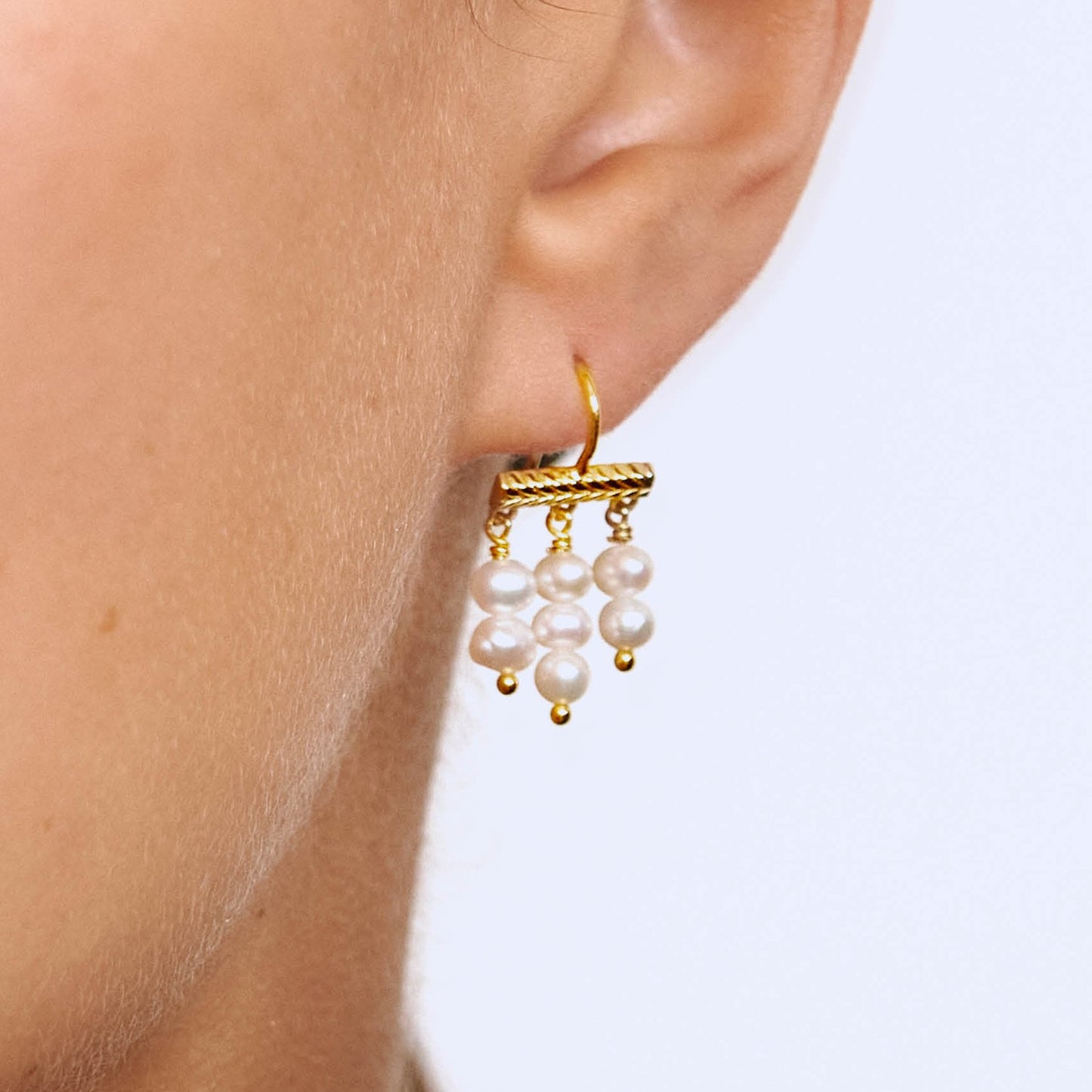 Mirage earrings（パール）/ペア販売